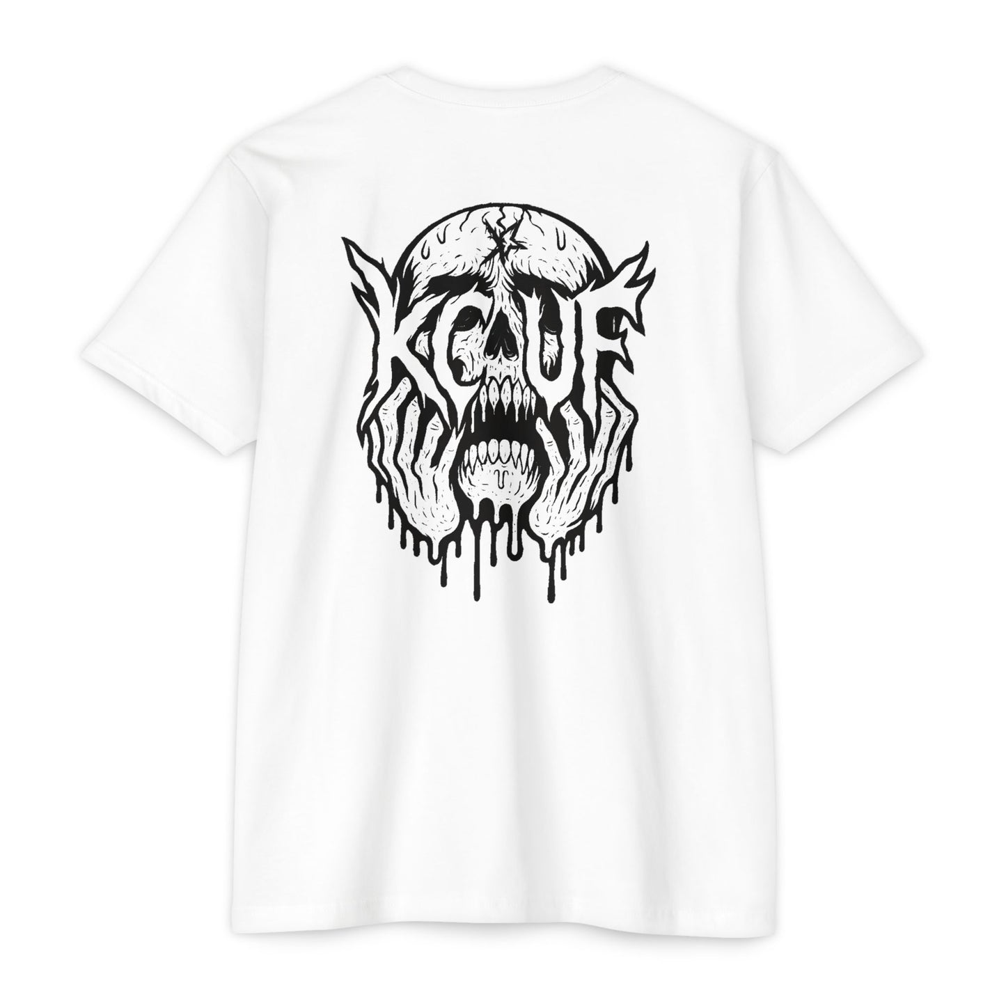 KCUF 60/40 Melting Skull Tee