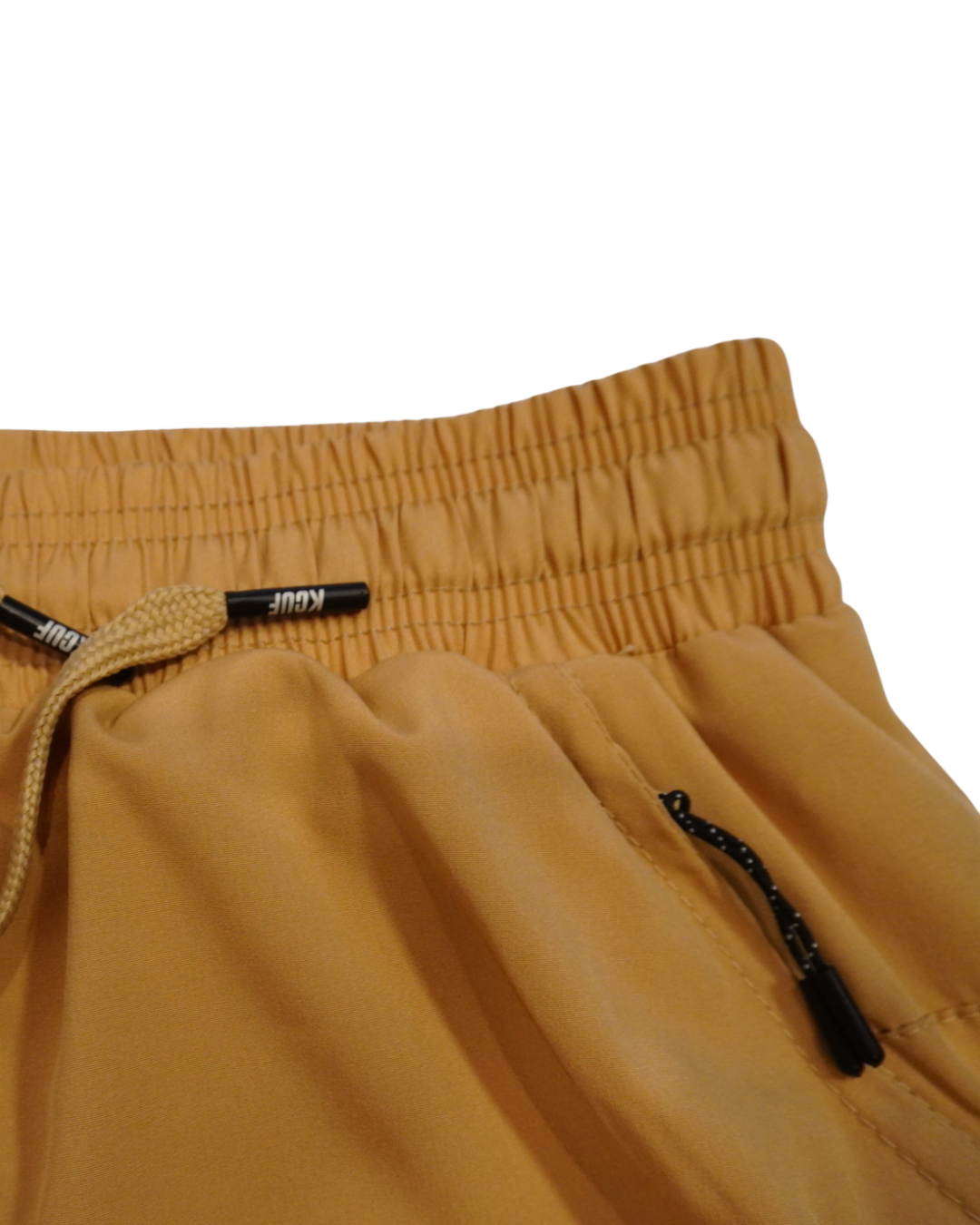 Men's Tan Strung Out 5 Inch Short (lined)