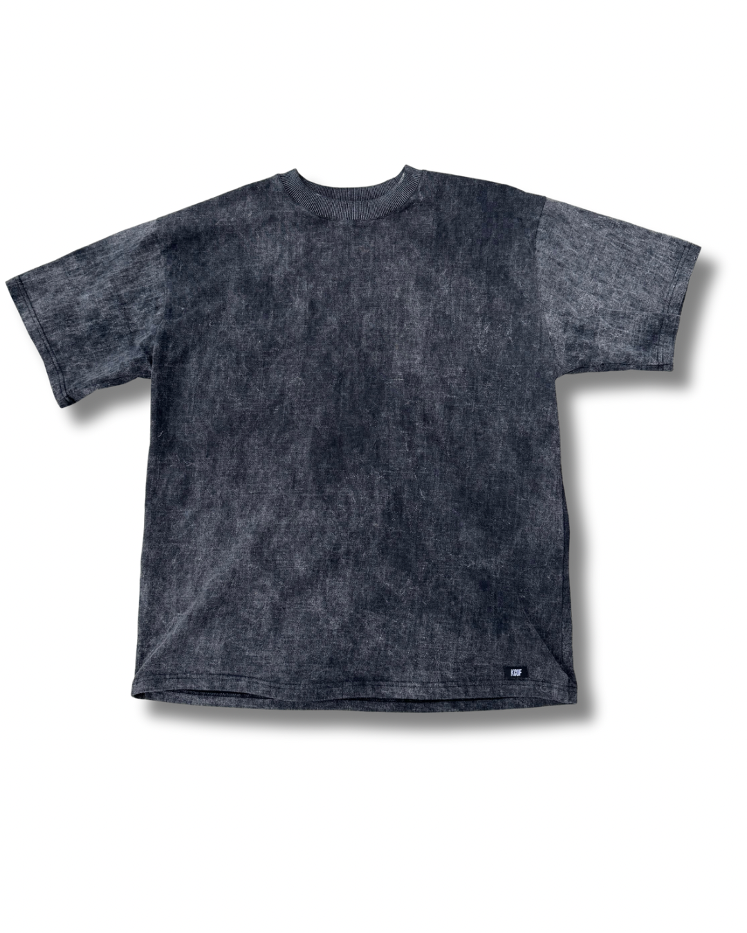 KCUF Overthrow Oversized Tee Washed Black