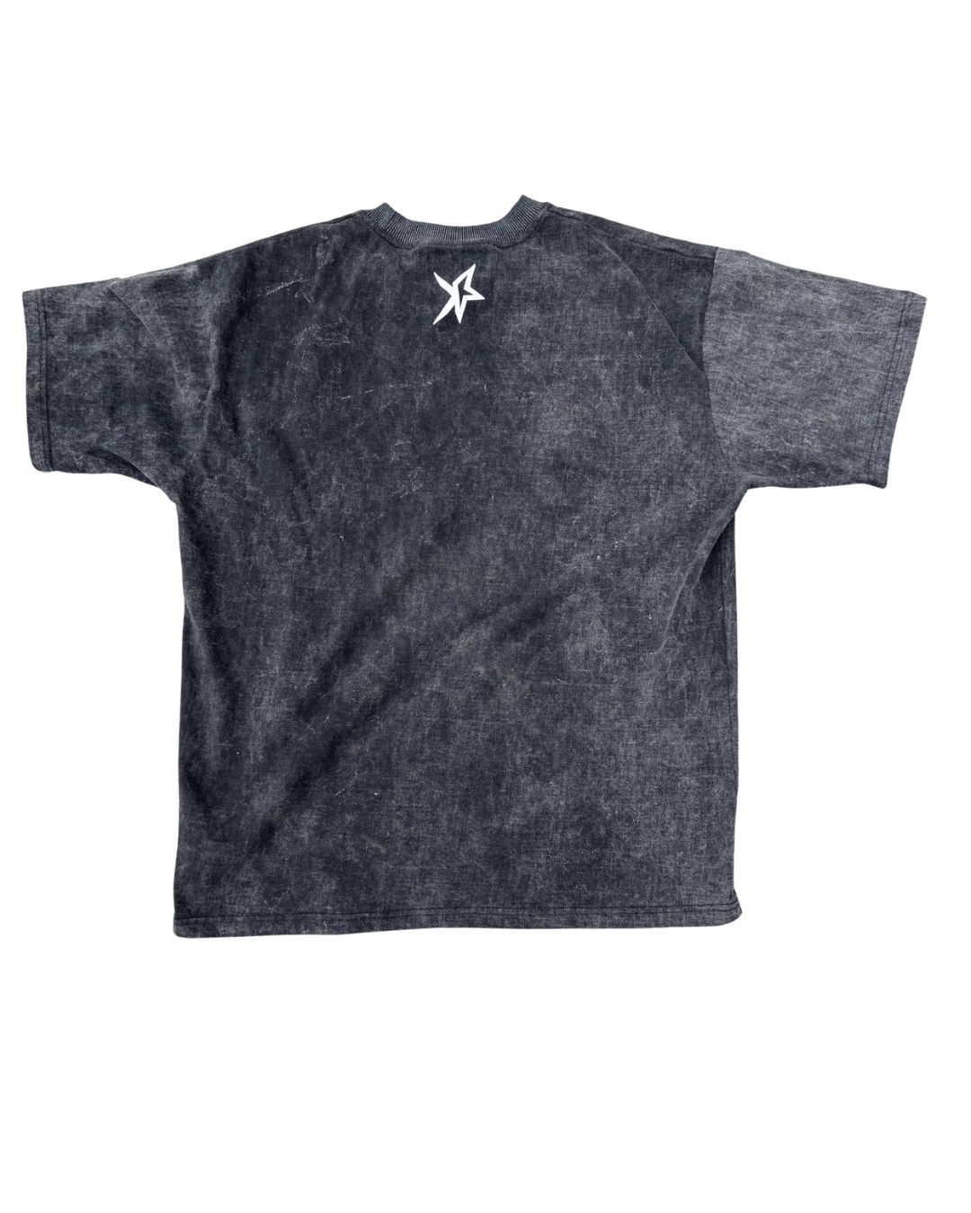 KCUF Overthrow Oversized Tee Washed Black