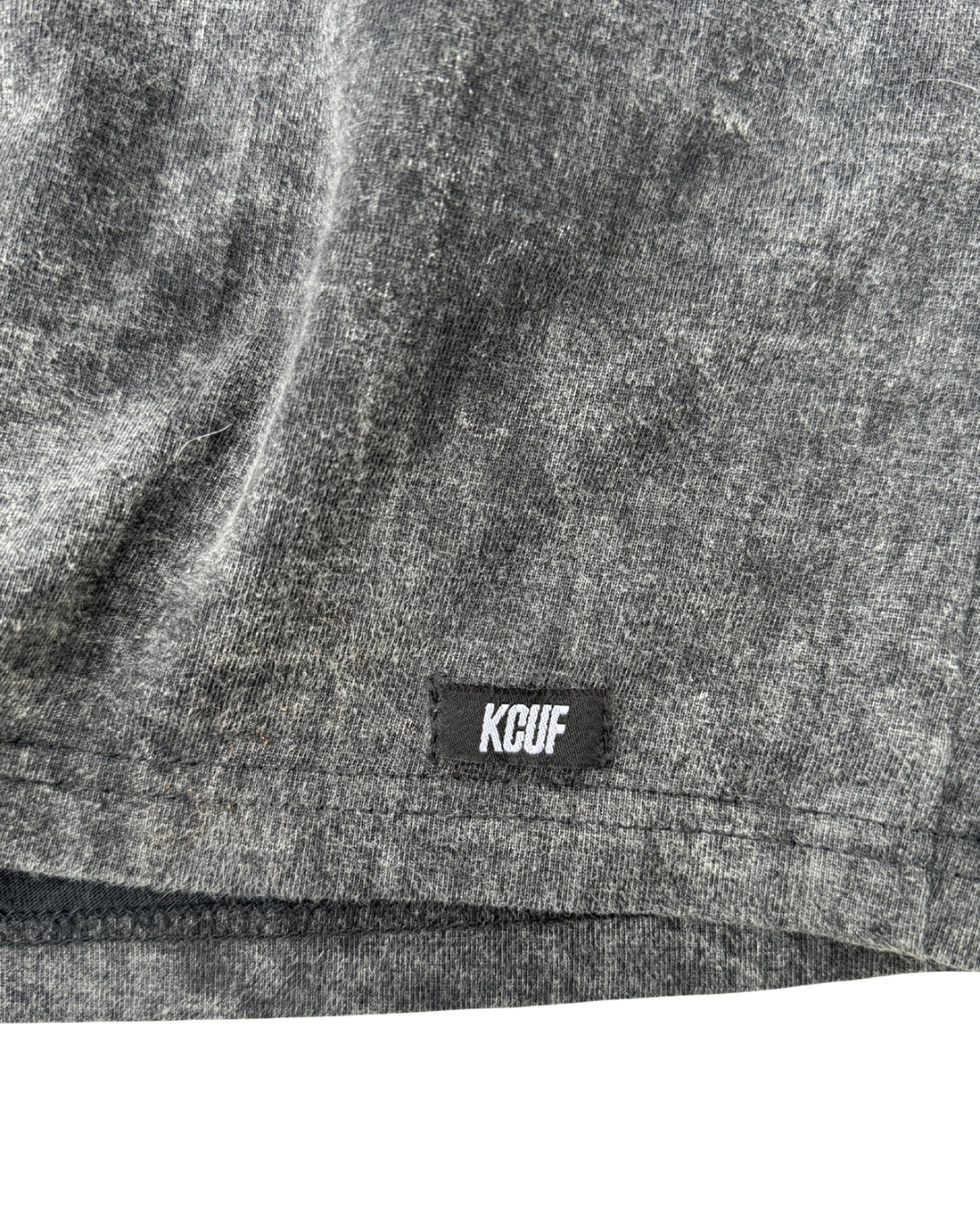 KCUF Overthrow Oversized Tee Washed Black