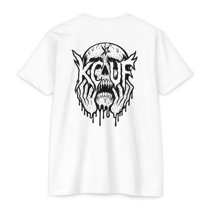 KCUF 60/40 Melting Skull Tee