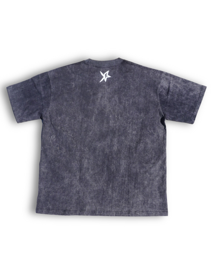 KCUF DeathThrow Oversized Tee Washed Black