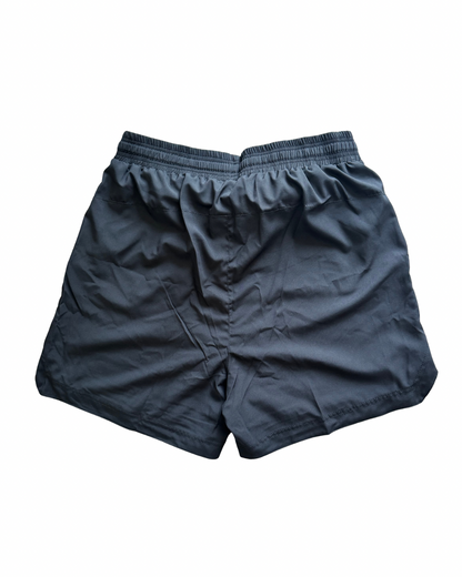 Men's Black Strung Out 5 Inch Short (linered)