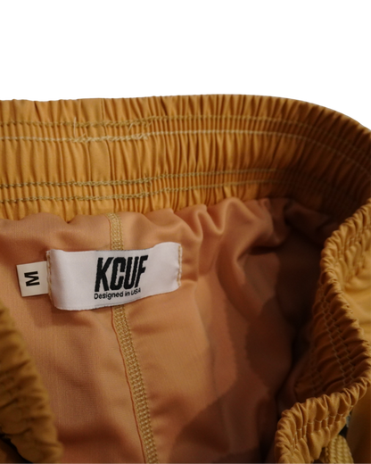 Men's Tan Strung Out 5 Inch Short (lined)