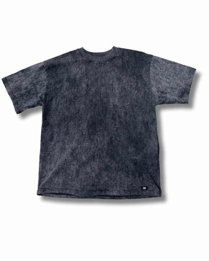KCUF Overthrow Oversized Tee Washed Black