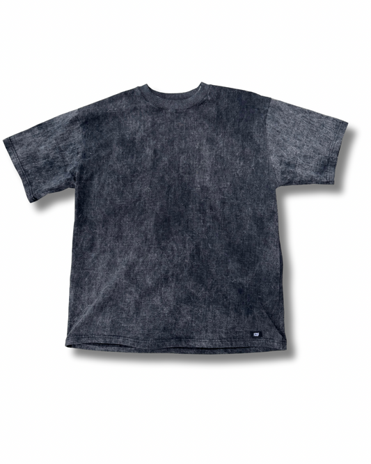 KCUF Overthrow Oversized Tee Washed Black