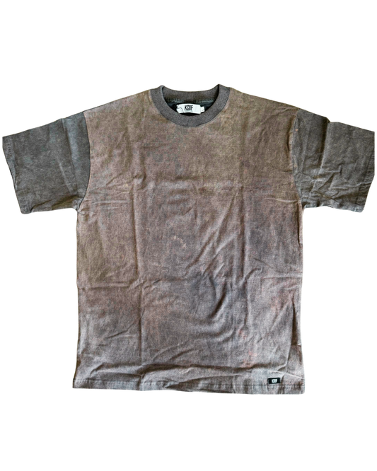 KCUF Overthrow Oversized Tee Washed Grey