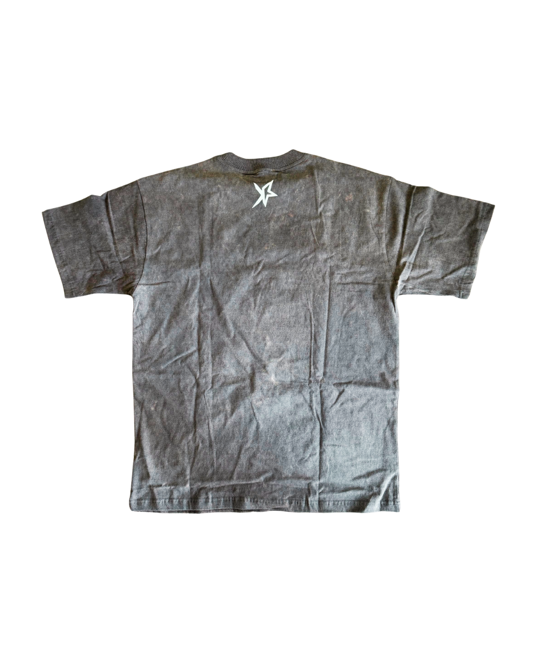 KCUF Overthrow Oversized Tee Washed Grey