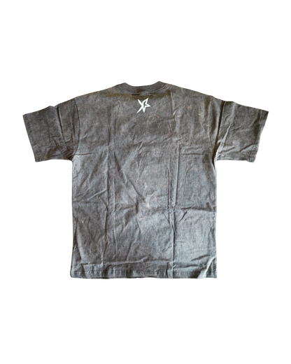 KCUF Overthrow Oversized Tee Washed Grey