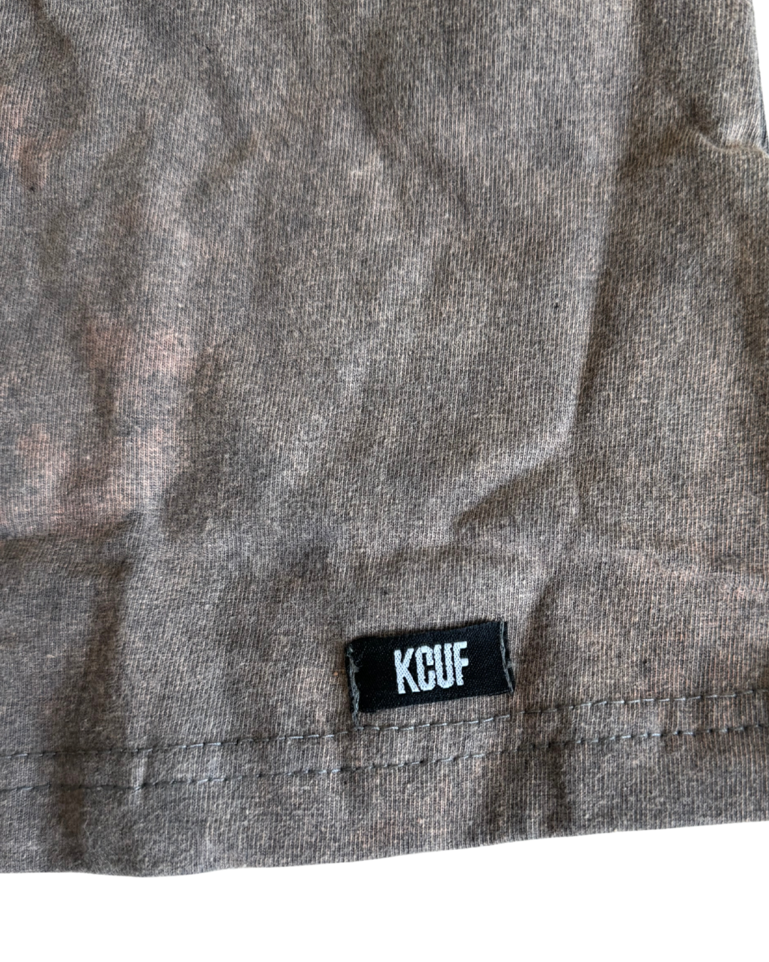KCUF Overthrow Oversized Tee Washed Grey